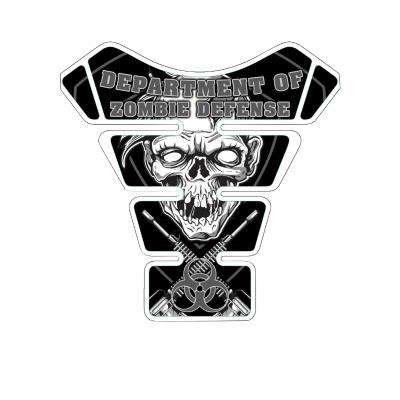 Prot&egrave;ge r&eacute;servoir Lethal Threat PROTECTION MOTO ZOMBIE DEFENSE 180x220mm LT70152