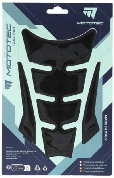 Prot&egrave;ge r&eacute;servoir Mototec T4 CARBONE