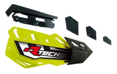 Prot&egrave;ges-mains Racetech Coque de rechange FLX jaune pour 789708