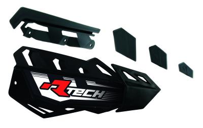 Prot&egrave;ges-mains Racetech Coque de rechange FLX noir pour 789678