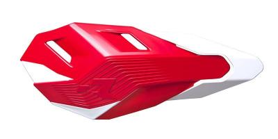 Prot&egrave;ges-mains Racetech HP3 Cross/Enduro rouge/blanc