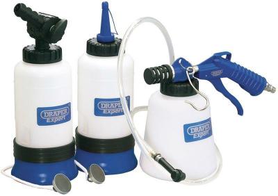 Purgeur de circuit de freinage Draper pneumatique base magn&eacute;tique