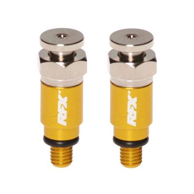 Purgeurs de fourche RFX Pro M5x0,8 Jaune Kayaba Showa