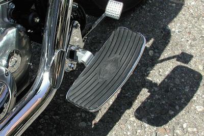Repose-pieds Hac Chrome - Suzuki VS1400 Intruder