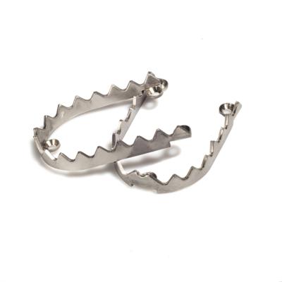 Repose-pieds RFX Dents de requin de rechange en acier inoxydable pour Pro(2pcs)