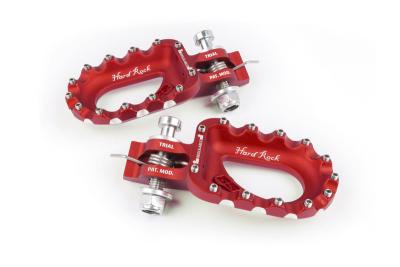 Repose-pieds S3 Hard Rock aluminium rouge