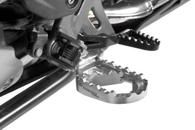 Repose-pieds Touratech Works - position basse - Argent