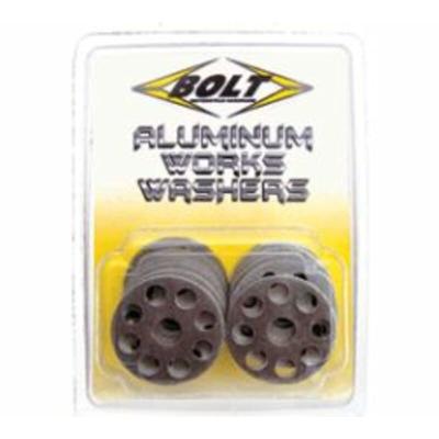 Rondelle Bolt perçée aluminium Bolt par 10