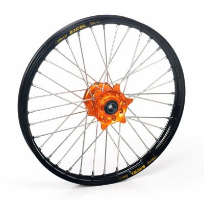 Roue Haan Wheels avant dimension 19x1.40 Noir/Orange grande roue