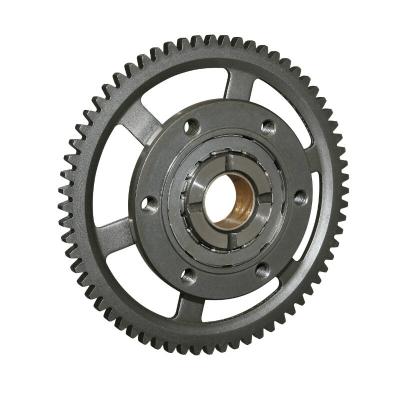 Roue libre de d&eacute;marreur P2R ROUE LIBRE DE DEMARREUR MAXISCOOTER ADAPTABLE YAMAHA 500 TMAX 2001+2011, 530 TMAX 2012+2014 (AVEC COURONNE) -P2R-