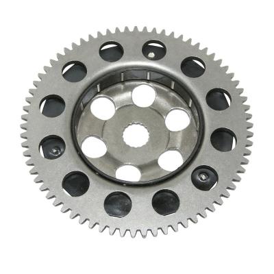 Roue libre de d&eacute;marreur P2R ROUE LIBRE DE DEMARREUR SCOOT ADAPTABLE MBK 50 BOOSTER, NITRO, MACH G, OVETTO 2T, STUNT - YAMAHA 50 BWS, AEROX, JOG R, NEOS 2T,