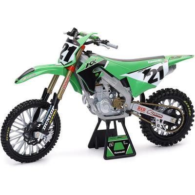 R&eacute;plique 1/6&deg; Moto Kawasaki 450 KX J. ANDERSON NEWRAY
