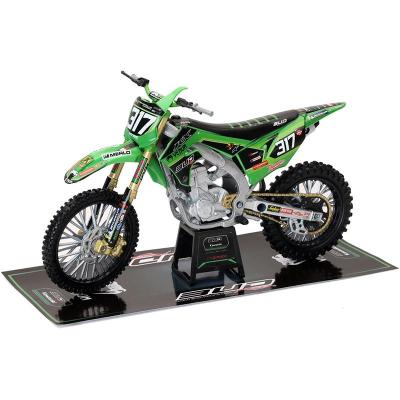 R&eacute;plique Moto Kawasaki 450 KXF BUD RACING M. VALIN - Echelle 1/12&deg; NEWRAY