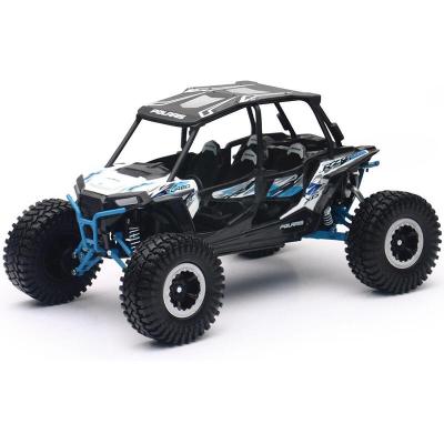 R&eacute;plique SSV Polaris RZR XP 4 1000 Bleu - Echelle 1/18&deg; NEWRAY