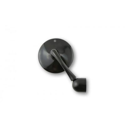 Rétroviseur Highsider CLASSIC EMBOUT DE GUIDON NOIR