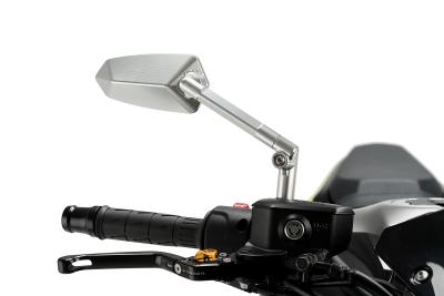 R&eacute;troviseur Puig F1.1 Aluminium anodis&eacute; Droit