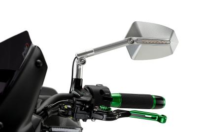 R&eacute;troviseur Puig GTI Aluminium anodis&eacute; Gauche