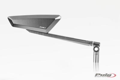 R&eacute;troviseur Puig Hypernaked Aluminium anodis&eacute; Droit