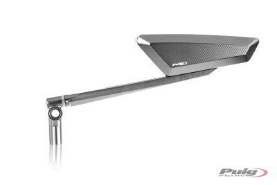 R&eacute;troviseur Puig Hypernaked Aluminium anodis&eacute; Gauche