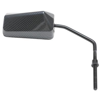R&eacute;troviseur Replay SCOOT F1 DIAM 8 REVERSIBLE CARBONE x1 TIGE LONGUE LIVRE ADAPTATEUR 8mm PAS A GAUCHE