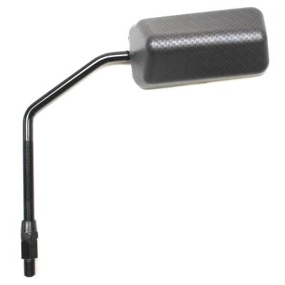 R&eacute;troviseur Replay SCOOT F1 DIAM10 REVERSIBLE CARBONE TRESSE MAT x1 TIGE LONGUE