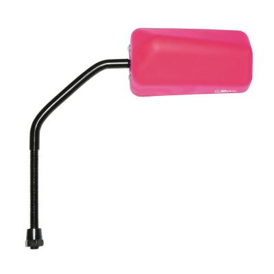 R&eacute;troviseur Replay SCOOT F1 RUBBER MAT ROSE FLUO DIAM 8 REVERSIBLE x1 TIGE LONGUE