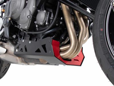 Sabot moteur Hepco & Becker - noir/rouge