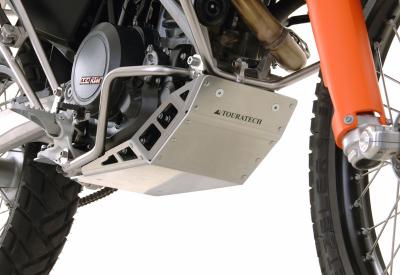 Sabot moteur Touratech Aluminium - gris