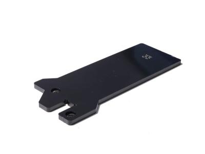 Sabot moteur aXp Plaque de protection de biellette PEHD 8mm - noir