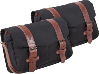 Sacoche Hepco & Becker Legacy M/M pour support C-Bow (la paire) - noir
