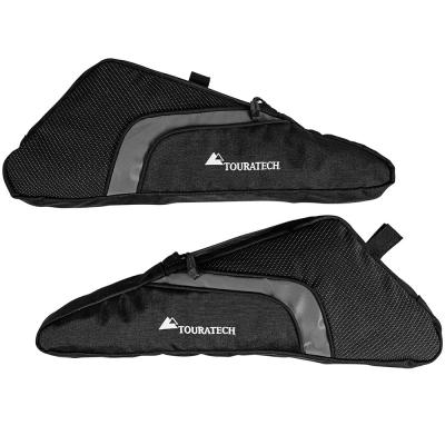 Sacoche Touratech Lat&eacute;rales triangulaire pour cadre touring - Noir
