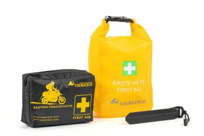 Sacoche Touratech Premier secours Molle - (mat&eacute;riel inclus) - Jaune