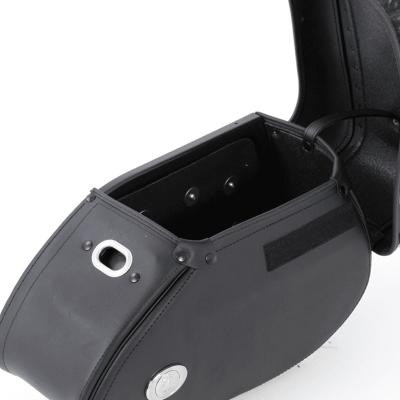 Sacoches cavali&egrave;res Hepco & Becker Kit complet Ivory black pour support tubulaires - noir