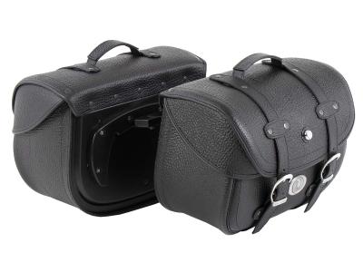 Sacoches cavali&egrave;res Hepco & Becker Kit complet Liberty Big pour support C-Bow - noir