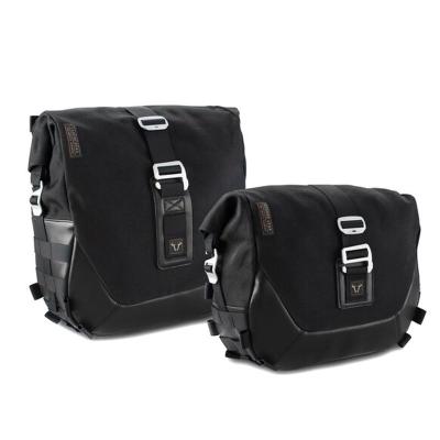 Sacoches cavalières SW-MOTECH Legend Gear BLACK EDITION set (9.8/13.5 Litres) avec supports