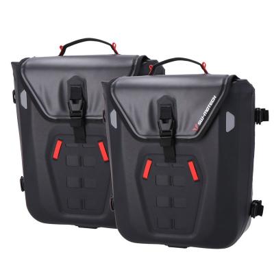 Sacoches cavali&egrave;res SW-MOTECH SysBag WP M /M (2 x 17-23 Litres) avec support