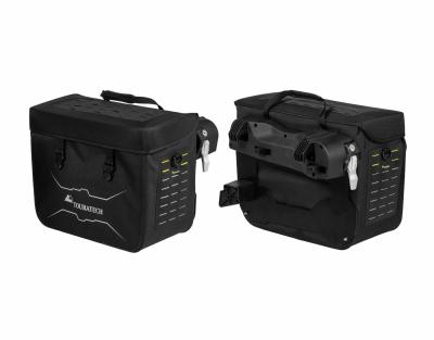 Sacoches cavali&egrave;res Touratech Plug & Play x2 - pour support Vario BMW - Noir