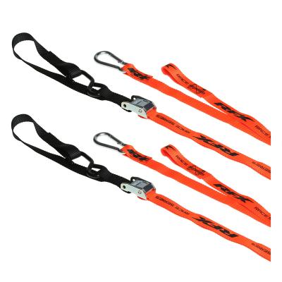 Sangle de transport RFX s d'arrimage s&eacute;rie 1.0 Race (Orange/Noir) (Orange/Noir) avec boucle suppl&eacute;mentaire clip mousqueton