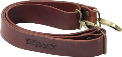 Sangle pour bagagerie Hepco & Becker Legacy bandouli&egrave;re en cuir - marron