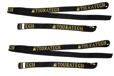 Sangle pour bagagerie Touratech En deux parties (2 pi&egrave;ces) - Noir