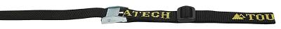 Sangle pour bagagerie Touratech Serrage variable 1,5 m (2 pi&egrave;ces) - Noir