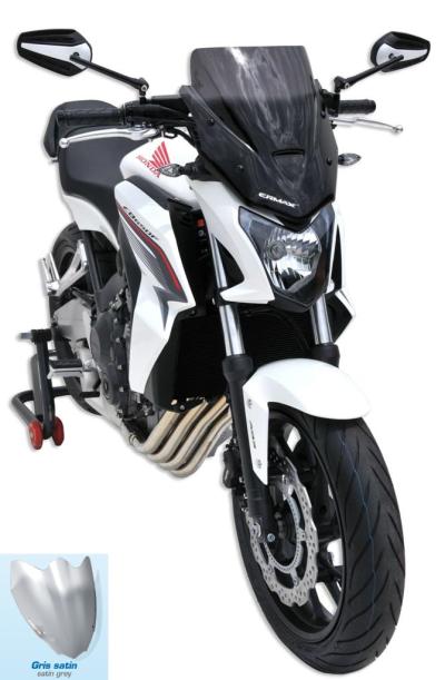 Saute vent 38cm gris satin Ermax CB650F (2014-2016)