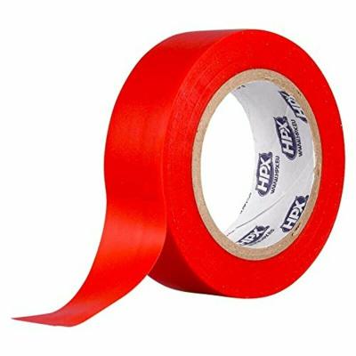 Scotch Hpx Ruban isolant rouge 19mm x 10m
