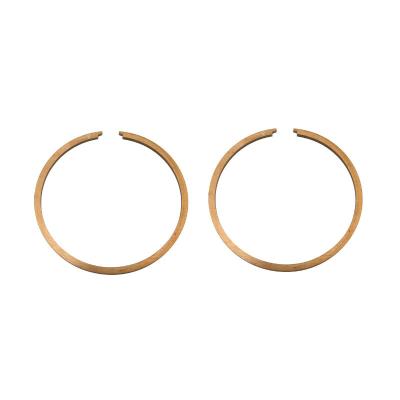 Segments P2R SEGMENT 50 A BOITE ADAPTABLE DERBI 50 SENDA, GPR-GILERA 50 SMT, RCR (1 SEGMENT EN L + 1 SEGMENT PLAT) -P2R-