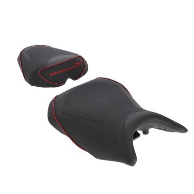 Selle confort Bagster Compl&egrave;te - SIT'N GO liser&eacute; Rouge fonc&eacute;