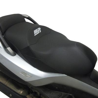 Selle confort Shad Noir blanc couture Gris bleu