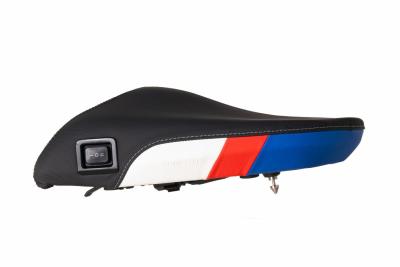 Selle confort Touratech Passager Fresh Touch Red Blue