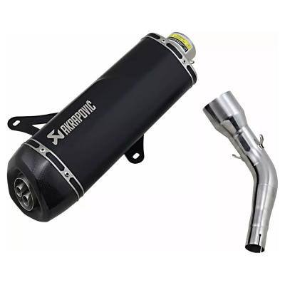 Silencieux Akrapovic Inox noir / Carbone