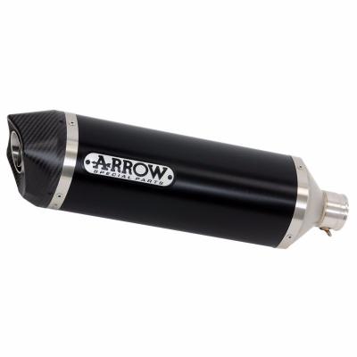 Silencieux Arrow Aluminum Noir race-tech embout carbone