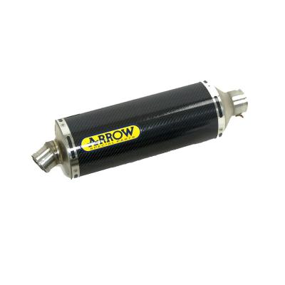 Silencieux Arrow Carbone Maxi race-tech embout acier
